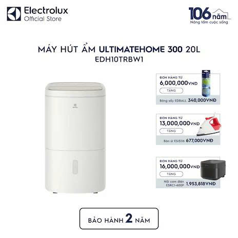 Máy hút ẩm UltimateHome 300 20L cho phòng 42m² - Hình ảnh 2